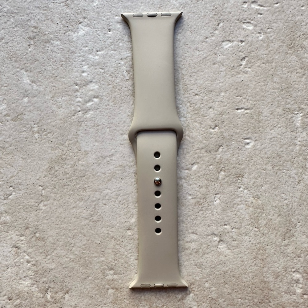 Apple Watch Sport Band in Starlight 41mm - S/M